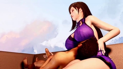 Personnage animé trop sexy avec un vagin