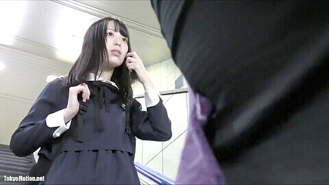 Japanese in driving school, chikan, japanese cheating schoolgirl