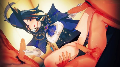 Anime hentai de temática escolar de Genshin Impact