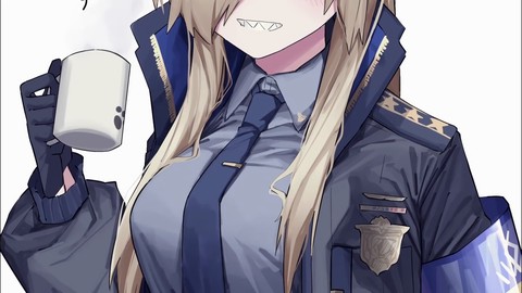 Die Polizeischönheit neckt dich mit ihren sanften Küssen und Kurven in diesem ASMR-Erlebnis.