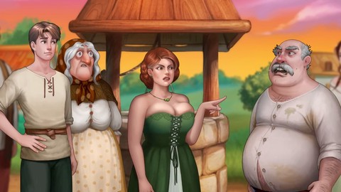 Mamá en anime hentai ASMR con grandes pechos