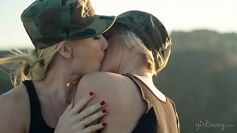 New lesbians, caught, new to
