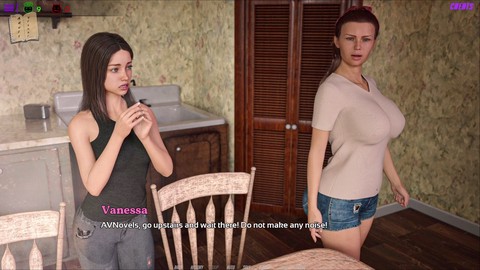 Adult visual novel, erotic stories, brunette big tits