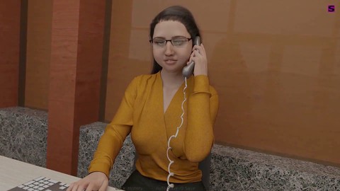 3dアニメーション, シーン, ホットママ 3dアニメーション, シーン, ホットママ