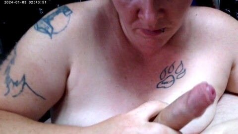 Milf con tette grosse, tette grandi, pompino