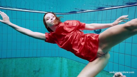 Underwater fuck, underwater teen (18+), poolside sex
