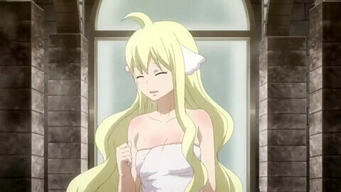 Fairy tail fanservice, onni chan fanservice in reverse, anime peri kecil