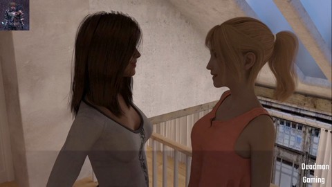 Newly Single and Ready for Some Lesbian Fun: 3D Animated Game with Young Step Daughter and Uncensored Harem Action