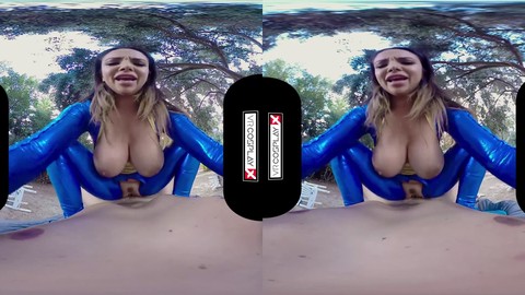 VR babe Missy Martinez bangs you in a hardcore Fallout parody