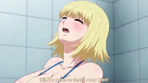 Russian girl gets hot and wild in anime hentai action