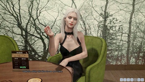 정액 삼키기, 비하인드 씬, 땋은 머리 정액 삼키기, 비하인드 씬, 땋은 머리