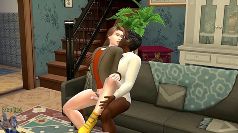 Three dimensional, gay-amateur, anal-sex