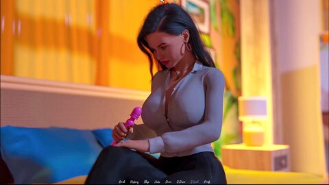애니 망가, 3d 애니, 중년 여성