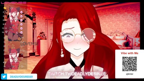 DeadlyDesiree Vtuber spritzt wiederholt während ihres Debüts auf Fansly