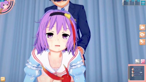 3d 헨타이, 애니, breasts massage