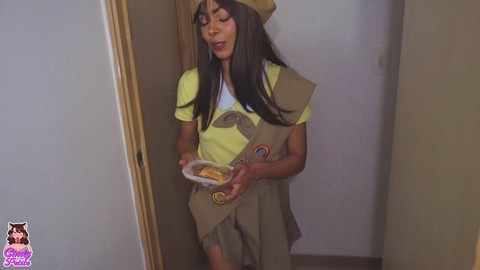 Die Pfadfinderin Cindy Luna Petite verwöhnt einen Sanitärfachmann, Mvstery Guy, oral. Die Pfadfinderin Cindy Luna Petite verwöhnt einen Sanitärfachmann, Mvstery Guy, oral.