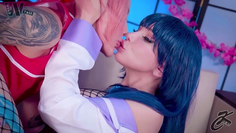 Hinata e Sakura ragazze sexy in un video per adulti selvaggio