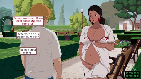 Housewife, jogo adulto, visual novel game